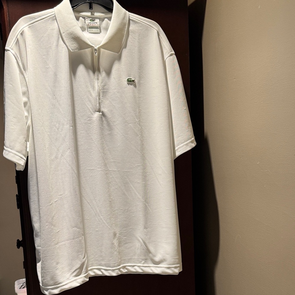 Lacoste Classic White Polo Shirt for Men